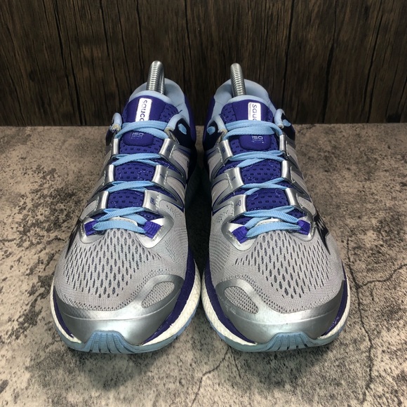 Women’s Saucony Hurricane Iso 4 Running Shoes - Picture 2 of 7